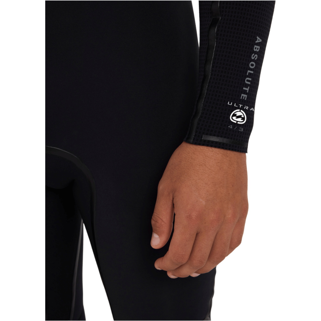 2026 Billabong Mens Absolute Ultra 4/3mm Chest Zip Wetsuit ABYW100283 - Storm Black